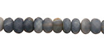 Owyhee Blue Opal Faceted Rondelle 8-9mm