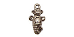 Green Girl Pewter Baby Sea Monkey 12x22mm