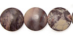 Porcelain Jasper Puff Coin 18mm