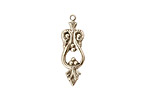 Stampt Antique Pewter (plated) Musical Charm 8x24mm