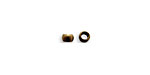 Vintaj Natural Brass Circle Spacer Bead - Crimp Cover 4mm