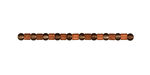 TierraCast Antique Copper Crimp Bead 2x2mm