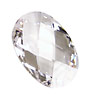 Crystal Clear Faceted Oval 20x30mm