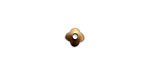 Vintaj Natural Brass Flower Petal Bead Cap 7mm