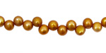 Copper Dancing Button 6-6.5mm