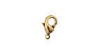 Antique Gold (plated) Lobster Clasp 6mm