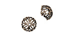 Stampt Antique Pewter (plated) Nouveau Bead Cap 10x5mm