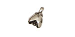 Green Girl Pewter Bell Drop 9x16mm