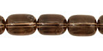 Smoky Quartz Barrel 15x10mm