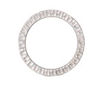 TierraCast Rhodium (plated) 1 1/4