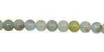 Aquamarine (multi) Round 6mm