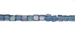Blue Green Fluorite Cube 4mm