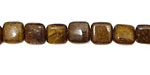 Bronzite Puff Square 8mm