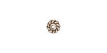 TierraCast Antique Silver (plated) Twist Heishi 6mm