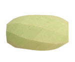 Lemon Chrysoprase Faceted Rice 40x24mm