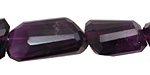 Amethyst Faceted Nugget 13-25x11-13mm