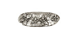 Green Girl Pewter Butterfly Button 10x28mm