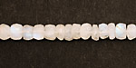 Moonstone (rainbow) Faceted Rondelle 5-6mm