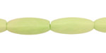 Lemon Chrysoprase 3-Sided Rice 18x8mm