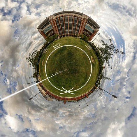 Stereographic Planet