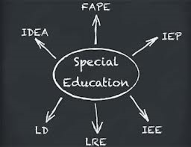 A History of Special Education Law timeline | Timetoast timelines