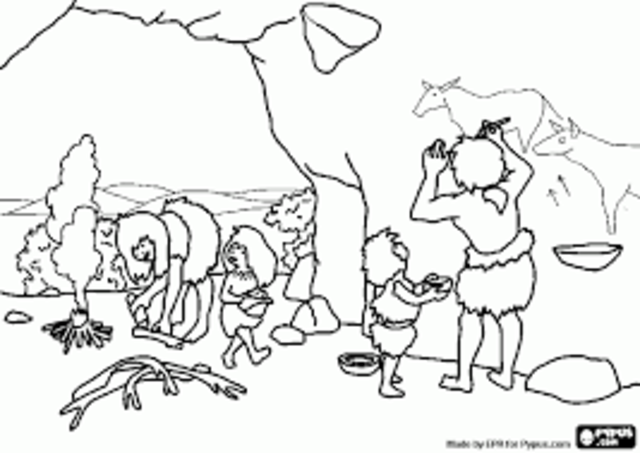 Neolithic Coloring Pages Coloring Pages