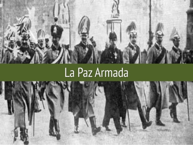 La paz armada (1905-1914) timeline | Timetoast timelines