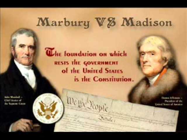 marbury vs madision Marbury vmadison (1803) marbury vmadison has been hailed as one of the most significant cases that the supreme court has ruled upon in this paper, i will explain the origins and background in the case, discuss the major constitutional issues it raised, and outline the major points of the courts decision. marbury vs madision Marbury vmadison (1803) marbury vmadison has been hailed as one of the most significant cases that the supreme court has ruled upon in this paper, i will explain the origins and background in the case, discuss the major constitutional issues it raised, and outline the major points of the courts decision.