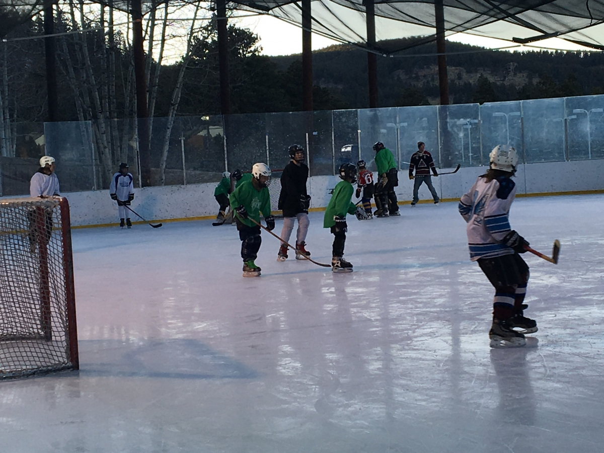 Meadow Wood Sports Complex Ice Rink in Woodland Park, CO Travel Sports