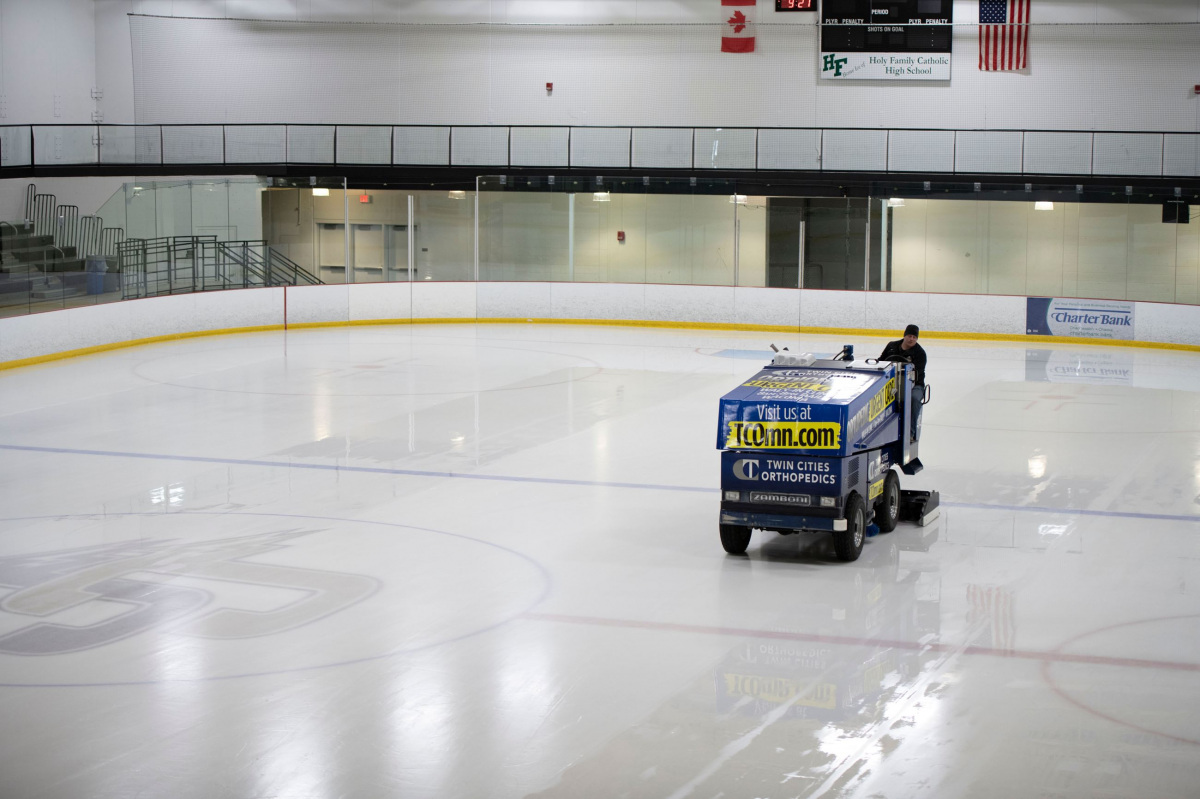 Victoria Recreation Center Ice Arena Ice Rink in Victoria, MN