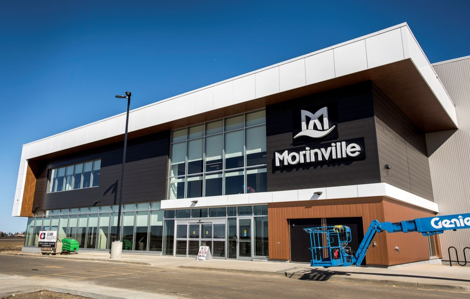 Morinville Leisure Centre Ice Rink in Sturgeon County, AB, Canada
