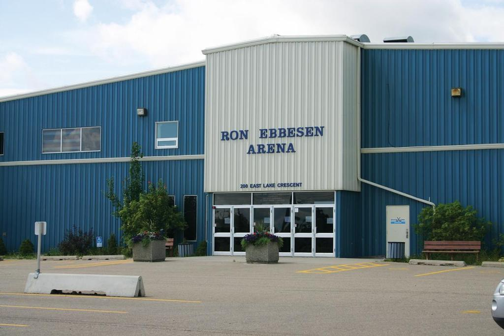Ron Ebbesen Twin Arena Ice Rink in Airdrie, AB Travel Sports