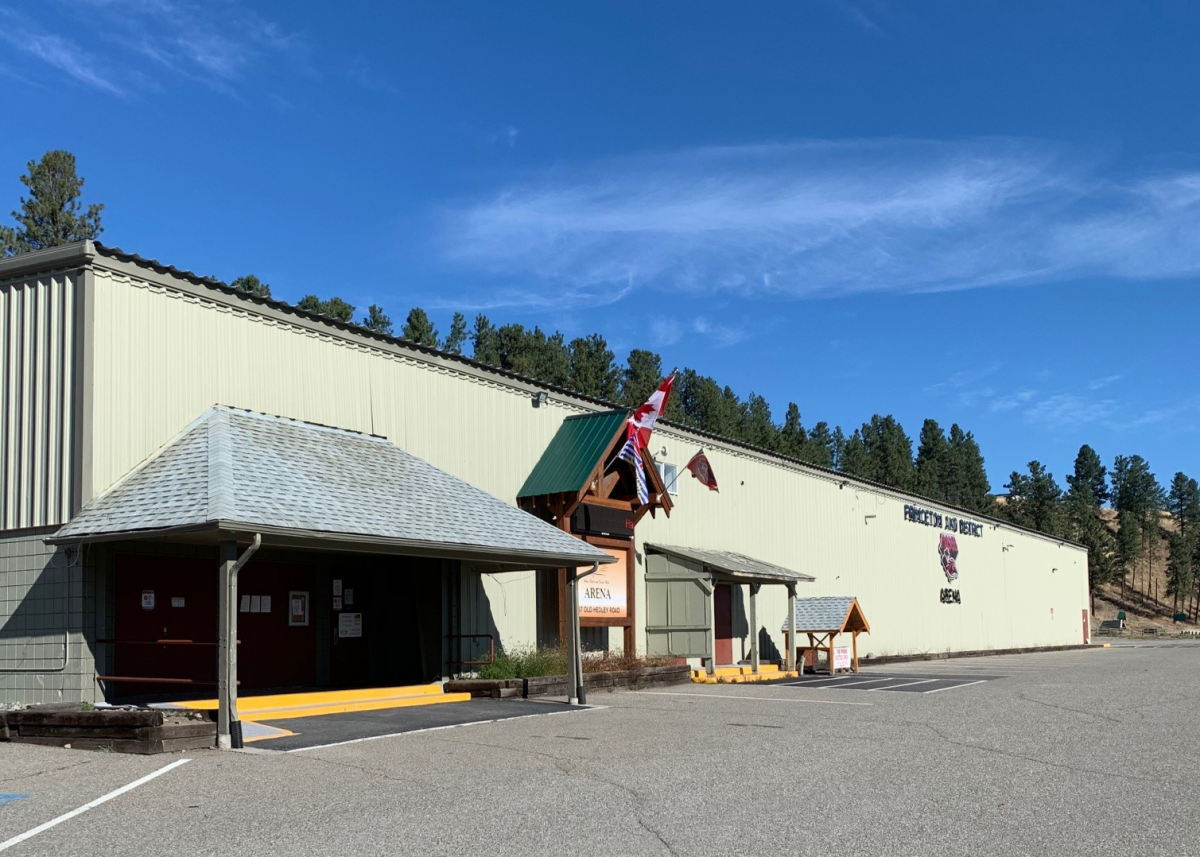 Princeton & District Arena Ice Rink in Princeton, BC, Canada Travel