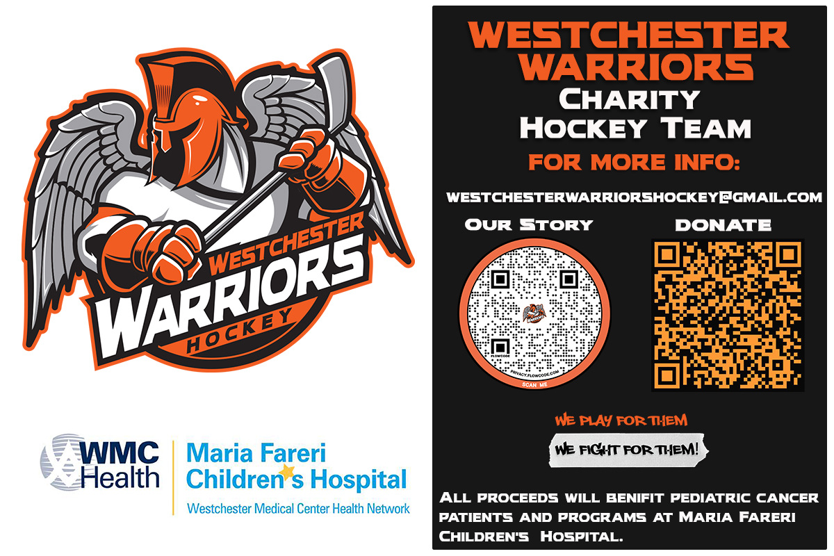 Westchester Warriors Hockey WARRIORS WAY FUNDRAISER TOURNAMENT WEEK 1