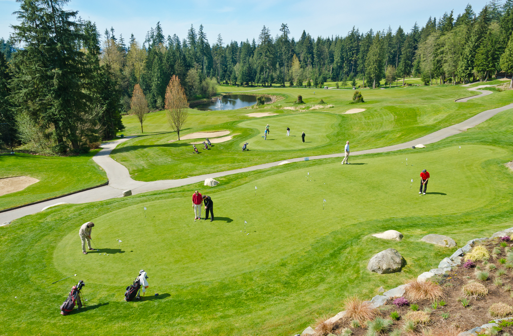 golf course Vancouver_372684451