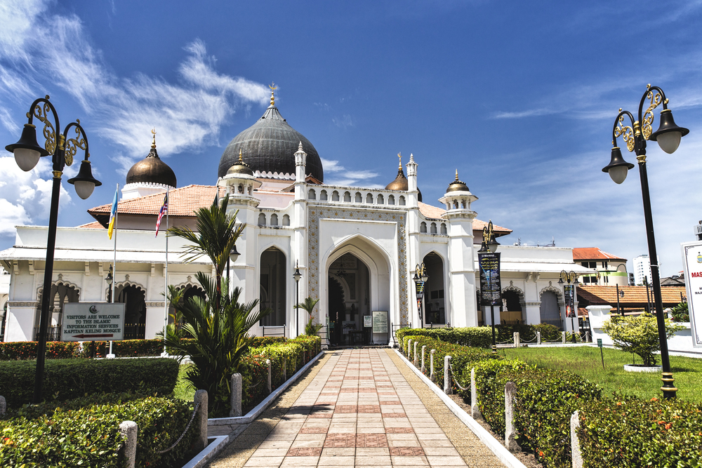 Kapitan Keling Mosque in Penang Malaysia_244658311