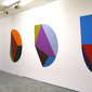 View of Studio 2009 showing 4 paintings