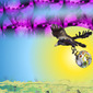 Crow with Christmas Ornament