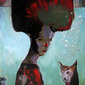  Madonna Sadness and Cat Owl_