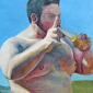  Zack as Bacchus. 