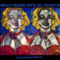 Marilyn Monroe Digital Oil Painting Art