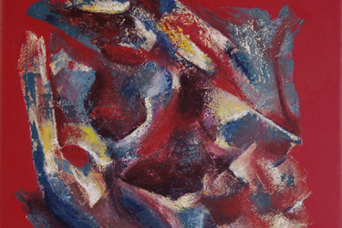 Collection square paintings; created by Mini Arora