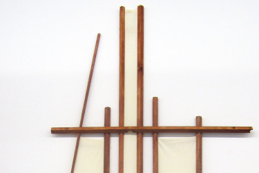 Collection wood sculptures; created by daniel davidson
