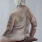 Seated model (back view) 2011
