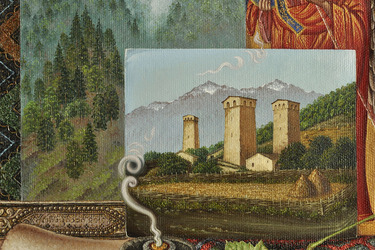 Collection still life; created by irma kvanchiani