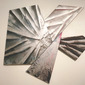 Looking Thru My Kaleidoscope Shaped canvases No.1