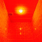 "Secret Red Room" 2011. series of 4 photographs