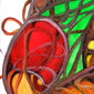 Untitled study (detail #1). Oil on paper, © 2007 W. Eugene Hall