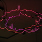 Goddess of dawn ( neon sculpture )
