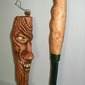 A knife with holster